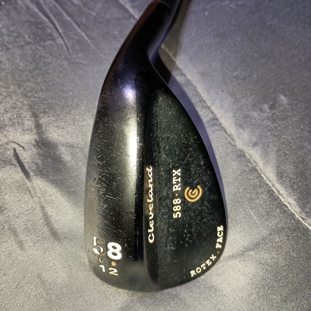 Cleveland 2-Dot 588 RTX Black Pearl Sand Wedge 58° Steel Shaft Rotex Golf Club